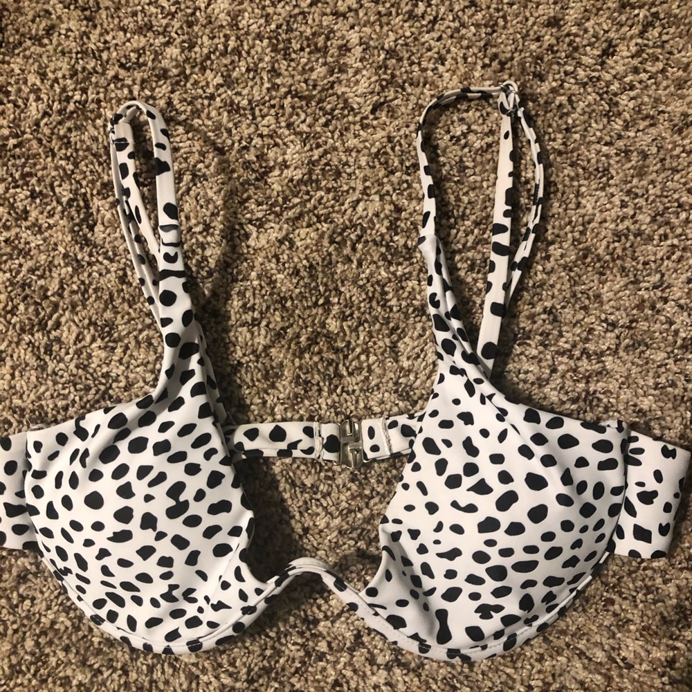 SHEIN Polka Dot Bikini Top (Fits small)
